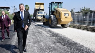 Cevdetiye Kanal Boyu Yolu Tamamlanıyor