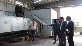 Ceviz kurutma tesisinde mesai başladı