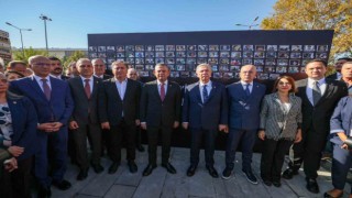 CHP lideri Özel, Ankara Garındaki terör saldırısında ölenlerin anısına yapılan anıtın açılışına katıldı