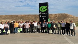 Çiftçi ve bayilere, biyogaza dayalı enerji üretimi ile gübre üretimi süreçleri anlatıldı