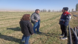 Çiftçilere ürün ekimi ve hasat konusunda bilgilendirme yapıldı