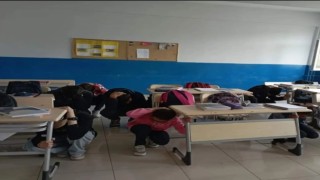 Çıldır AİHLnde yangın tatbikatı