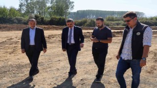 Çilimli OSBnin alt yapı çalışmaları sürüyor