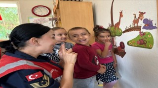 Çocuklara doğa ve hayvan sevgisi anlatıldı