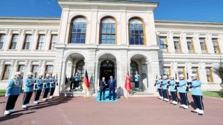 Cumhurbaşkanı Erdoğan, Almanya Başbakanı Olaf Scholzu kabul etti