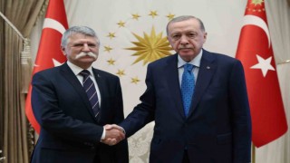 Cumhurbaşkanı Erdoğan, Macaristan Ulusal Meclis Başkanı Köveri kabul etti