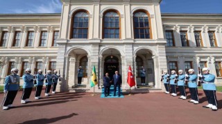 Cumhurbaşkanı Erdoğan, Sao Tome ve Principe Demokratik Cumhuriyeti Başbakanı Patrice Emery Trovoadayı kabul etti