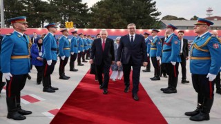 Cumhurbaşkanı Erdoğan, Sırbistandan ayrıldı