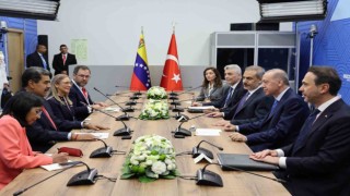 Cumhurbaşkanı Erdoğan, Venezuela Devlet Başkanı Maduro ile görüştü