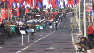 Cumhuriyet Bayramının 101inci yılı Vatan Caddesinde coşkuyla kutlandı