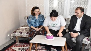 Damlaya Kaymakamdan Doğum Günü Sürprizi