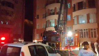 Darende ilçesinde çıkan yangın korkuttu