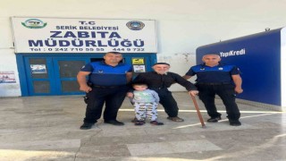 Dedesinin elini bırakıp kaybolan torun, zabıta tarafından bulundu