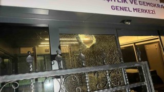 DEM Parti genel merkezine saldırı: 1 gözaltı
