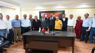 Denizli Tarım ve Orman Müdürlüğü, Veteriner Hekimler Odasını ziyaret etti