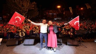 Denizlide Cumhuriyetin sevinç ve coşkusu doyasıya yaşandı