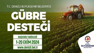Denizlide gübre desteği müracaat süresi uzatıldı