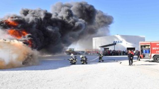 Denizlinin deprem hazırlıkları 7.0 büyüklüğündeki senaryoyla tatbik edildi