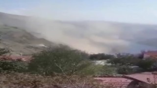 Depremin merkez üssü Kalede ürküten görüntü