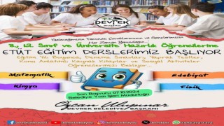 Devrek Belediyesinden öğrencilere eğitim desteği