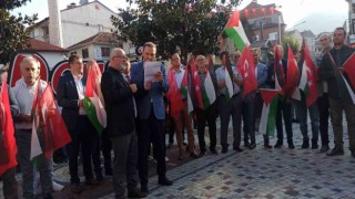 Devrekten Filistine destek, İsraile tepki