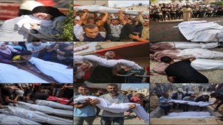 Dışişleri Bakanlığı, İsrail katliamından kareler paylaştı