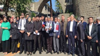 Diyarbakırdan Cumhurbaşkanı Erdoğan liderliğinde Filistine destek mesajı