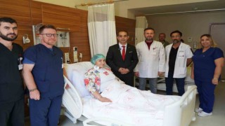 Doğum gününde sağlığına kavuştu