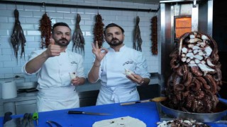 Döneriyle meşhur Ankarada yeni lezzet: Ahtapot döner