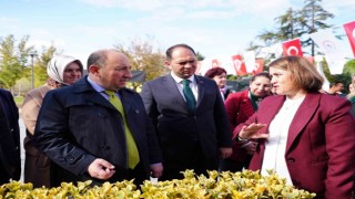 Düzcede tarımın kalbi millet bahçesinde attı