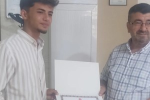 Düziçi’nde Hafızlara Ali Erbaş İmzalı Teşekkür Belgesi