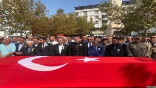 Elazığda 70 yaşındaki Kıbrıs gazisi son yolculuğuna uğurlandı