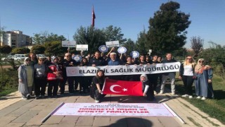 Elazığda Dünya Yürüyüş Günü etkinlikleri