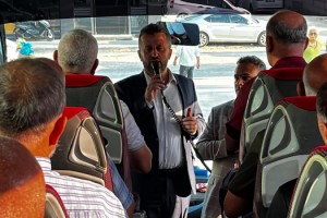 Emekliler Çanakkale ve Bursa'ya Dualarla Uğurlandı