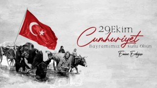 Emine Erdoğan: Ecdadımızdan devraldığımız bayrağı Türkiye Yüzyılı ile geleceğe taşıyacak olmanın gururunu yaşıyoruz