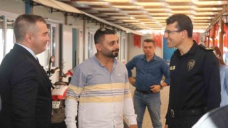 Emniyet Müdürü Karakuştan İHAya ziyaret