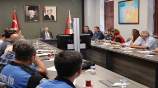 Emniyet Müdürü Kenan Kurt muhtarlarla bir araya geldi