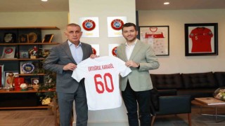 Erbaa Belediye Başkanı Karagöl, TFF Başkanı Hacıosmanoğlunu ziyaret etti