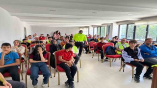 Ereğlide okul geçit görevlileri sertifikalarını aldı