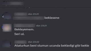 Erişim engeli getirilen Discordda milli değerlere ve katledilen genç kıza küfürler yağdırdılar