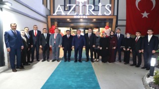 Erzincanda Cumhuriyet Bayramı resepsiyonu