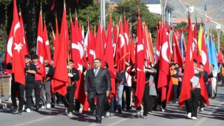 Erzincanda Cumhuriyetin 101. yılı coşkuyla kutlandı
