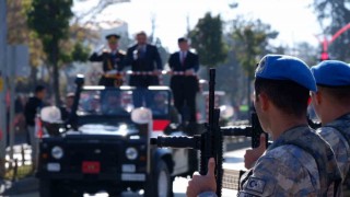 Erzurumda Cumhuriyet Bayramı coşkusu