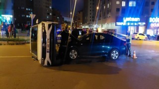 Erzurumda kent merkezinde bir ayda 174 trafik kazası