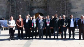 Erzurumdan İsraile tepki