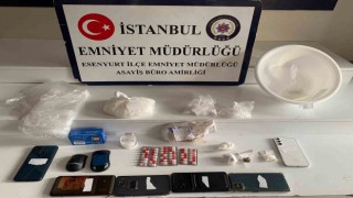 Esenyurtta polisin takibe aldığı ev uyuşturucu yuvası çıktı