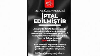 Fıstık Festivali Kapsamındaki Merve Özbey Konseri İptal Edildi