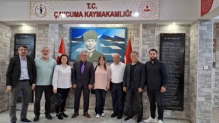 Gazetecilerden Ayhan Alagöze ziyaret