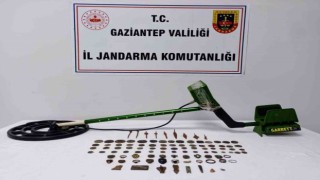 Gaziantepte 61 adet tarihi eser niteliğinde sikke ele geçirildi
