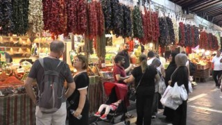 Gaziantepte kışlık lezzetler tezgahlardaki yerini aldı
